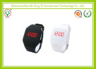 Самомоднейшие померанцовые wristwatches силиконовой резины с экраном водить/касанием