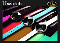 Wristwatch Bluetooth вахты u, чернота Bluetooth 3,0 Wristband кремния вахты UU телефона Bluetooth